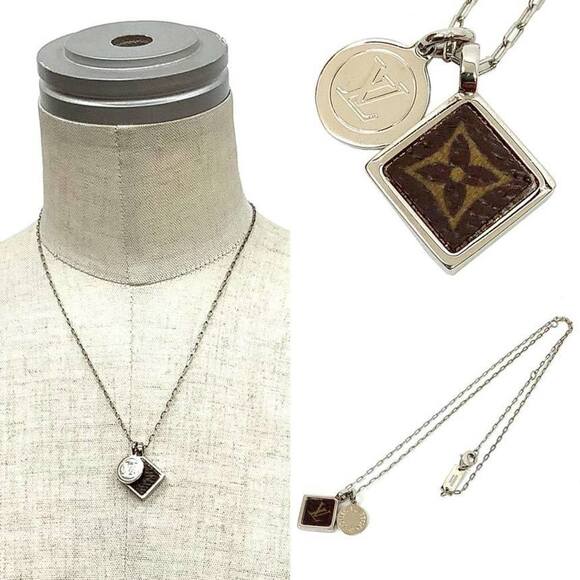 LOUIS VUITTON Brown Monogram Charm Bracelet - Picture 2 of 3